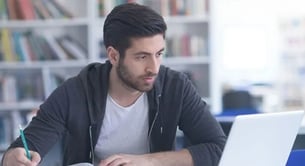 2025-06-industrial buyer studying user generated content for B2B