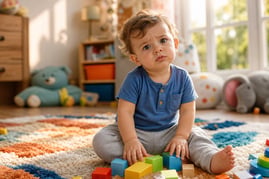 Puzzled Toddler