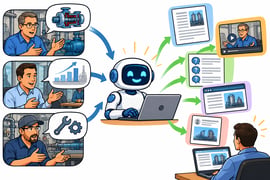 From Expert Knowledge to AI Content