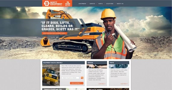 front page of scott industries