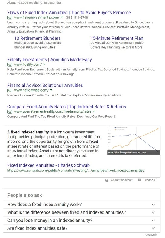  example of rich snippets using structured data
